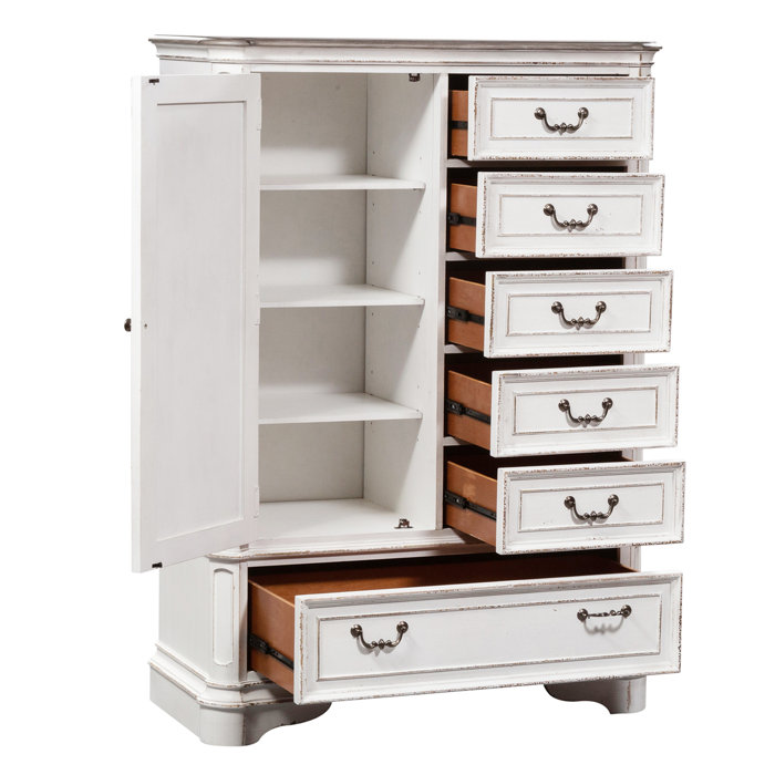 Laurel Foundry Modern Farmhouse Yuliana Master 6 Drawer Gentleman's